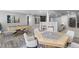 Finished basement including a game room with a pool table and an octagon poker table at 16069 Pikes Peak Dr, Broomfield, CO 80023