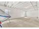 Spacious unfinished basement with concrete flooring, and ample natural light at 15833 Little Bluestem Rd, Monument, CO 80132