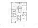 Second floor blueprint featuring bedrooms, bathrooms, laundry room, office, and closets at 15833 Little Bluestem Rd, Monument, CO 80132