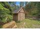 Exterior view of shed at 27756 Troublesome Gulch Rd, Evergreen, CO 80439