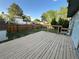 Backyard featuring wooden deck, lawn and wood fence at 17969 E Brown Pl, Aurora, CO 80013