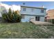 Backyard featuring a deck, lawn and the home's siding at 17969 E Brown Pl, Aurora, CO 80013