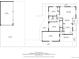 Detailed floor plan showcasing the layout of the home, including room dimensions and patio at 2855 Albion St, Denver, CO 80207