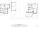 Detailed floor plans showcasing layout of home, including bedrooms, living areas, kitchen, and patios at 2855 Albion St, Denver, CO 80207