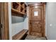 Mudroom featuring cubbies, hooks, and bench, providing a practical entry and storage area at 107 Ski Watch Rd # 32, Breckenridge, CO 80424