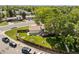 Lovely aerial view of a home with a fenced backyard and mature trees at 11199 Dahlia Pl, Thornton, CO 80233
