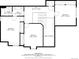 Upper floorplan showcasing layout of bedrooms, bathrooms, hall, and open-to-below area at 2480 W Jamison Way, Littleton, CO 80120