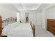 Spacious main bedroom with tray ceiling, and access to the hallway and private bathroom at 8844 S Sicily Ct, Aurora, CO 80016