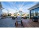 Inviting patio with ample seating, perfect for enjoying outdoor gatherings in a pleasant setting at 367 Josef Cir, Fort Lupton, CO 80621