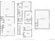 Detailed floor plan showcasing the layout of the house on multiple levels at 8833 Meade St, Westminster, CO 80031