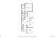 Second floor floorplan featuring bedrooms, bathroom, laundry and loft layout at 8833 Meade St, Westminster, CO 80031
