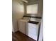 Laundry room with a washer and dryer and natural light at 165 Garland St, Lakewood, CO 80226