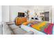 Cozy bedroom featuring a comfortable living space with great natural lighting at 789 N Clarkson St # 406, Denver, CO 80218