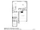 Detailed first-floor plan showcasing layout and room dimensions at 571 Homestead Ave, Brighton, CO 80601