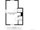 Floor plan featuring a primary bedroom and walk-in closet layout and dimensions at 2511 S Clarkson St, Denver, CO 80210