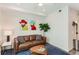 Inviting living room features comfortable seating, stylish decor, and a modern aesthetic at 2120 N Downing St # 216, Denver, CO 80205