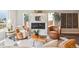 Inviting living room with a fireplace and stylish decor for a cozy atmosphere at 2226 S Galapago St, Denver, CO 80223