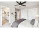 Bedroom with closets and an ensuite bathroom for added convenience and privacy at 2226 S Galapago St, Denver, CO 80223
