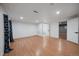 Spacious basement area with neutral walls and light colored floors at 10092 Lee St, Broomfield, CO 80021