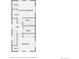 Upstairs floor plan with primary bedroom, bathroom and downstairs bedroom at 12770 Tamarac St, Thornton, CO 80602