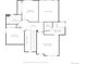 Detailed floor plan showcasing the layout of the home's second floor, including bedrooms and primary suite at 15378 E 99Th Way, Commerce City, CO 80022