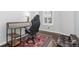 Comfortable home office space with ergonomic chair and functional desk setup, perfect for work or study at 21593 Hill Gail Way, Parker, CO 80138
