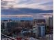 Beautiful skyline view of the city at 800 N Pearl St # 1211, Denver, CO 80203