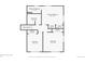 Detailed second-floor layout showing bedrooms, bathrooms, closets, and dimensions for a clear understanding of the space at 1497 S Oakland St, Aurora, CO 80012