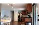 Updated kitchen features granite counters, modern appliances, and an eat-in dining area at 11068 Eudora Cir, Thornton, CO 80233