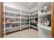 Walk-in pantry with ample shelving and storage space at 6371 Diamond Ridge Pkwy, Castle Rock, CO 80108