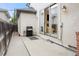 Patio with grill and slider doors for indoor/outdoor living at 538 Cook St, Denver, CO 80206
