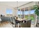 Eat-in kitchen features a dining area with a view of the outdoor space at 21 N Edge Cliff St, Castle Rock, CO 80104