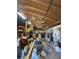 Spacious barn interior with high ceilings, and abundant storage at 37625 Pheasant Run, Elizabeth, CO 80107