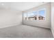 Bright bedroom with carpet, large windows, and plenty of natural light at 7392 Timberstone St, Castle Pines, CO 80108
