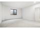 Unfinished basement with concrete floors, a window and lots of potential at 2524 Zenobia St, Denver, CO 80212