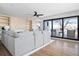 Bright living room featuring built in shelves and a balcony at 2524 Zenobia St, Denver, CO 80212