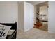 View of the living room from the hallway at 1455 S Vaughn Cir, Aurora, CO 80012