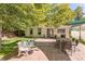 Cozy backyard patio with seating area, ideal for entertaining guests and enjoying the outdoors at 331 Sherman St, Longmont, CO 80501