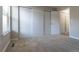 Bedroom with large closet and soft neutral carpet flooring at 7790 W 87Th Drive Dr # D, Arvada, CO 80005