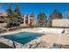 Community pool area with pool house and gathering area at 7790 W 87Th Drive Dr # D, Arvada, CO 80005