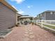 Outdoor patio features a gazebo and a decorative rock feature, perfect for relaxing outdoors at 5205 Periwinkle Way, Brighton, CO 80640