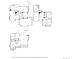 Detailed floor plans of all levels, highlighting layout of rooms, bathrooms, garages, and outdoor spaces at 9117 Buck Hill Dr, Highlands Ranch, CO 80126