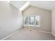 Bright bedroom with large window and skylight allowing ample natural light at 3078 W 107Th Pl # D, Westminster, CO 80031