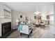 Open-concept living area seamlessly connects the living room, dining space, and kitchen at 3078 W 107Th Pl # D, Westminster, CO 80031