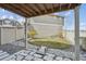 Backyard featuring rock garden and bridge at 8095 E 128Th Pl, Thornton, CO 80602