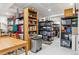 Finished basement offers ample storage with shelving units at 8115 Monte Vista Cir, Littleton, CO 80125