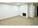 Finished basement featuring a fireplace and ample space at 14023 E Utah Cir, Aurora, CO 80012