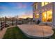 Beautiful backyard featuring a patio perfect for outdoor relaxation and enjoyment at 11582 Jimenez St, Parker, CO 80134