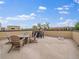 Enjoy the rooftop patio with seating, and lounge area at 2468 Channel Dr, Highlands Ranch, CO 80129