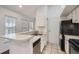 This efficient kitchen offers practical features and black appliances, perfect for everyday cooking at 4760 S Wadsworth Blvd # M302, Littleton, CO 80123